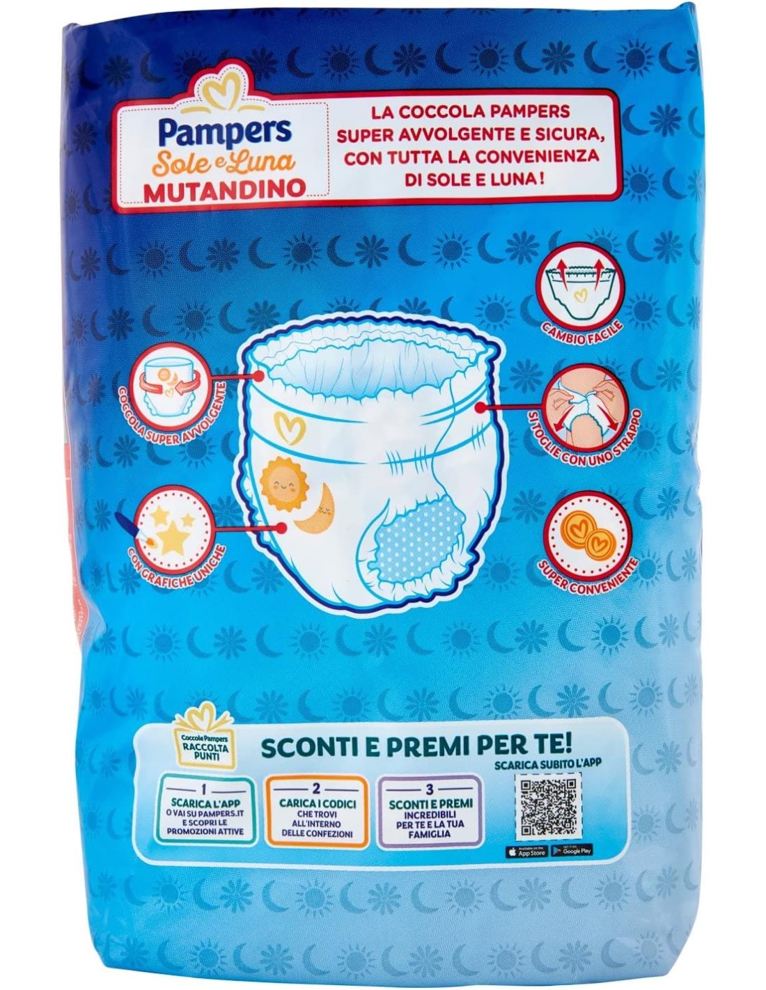 6 CONFEZIONI DI Pampers Salviette Umidificate Bambini Sole Luna