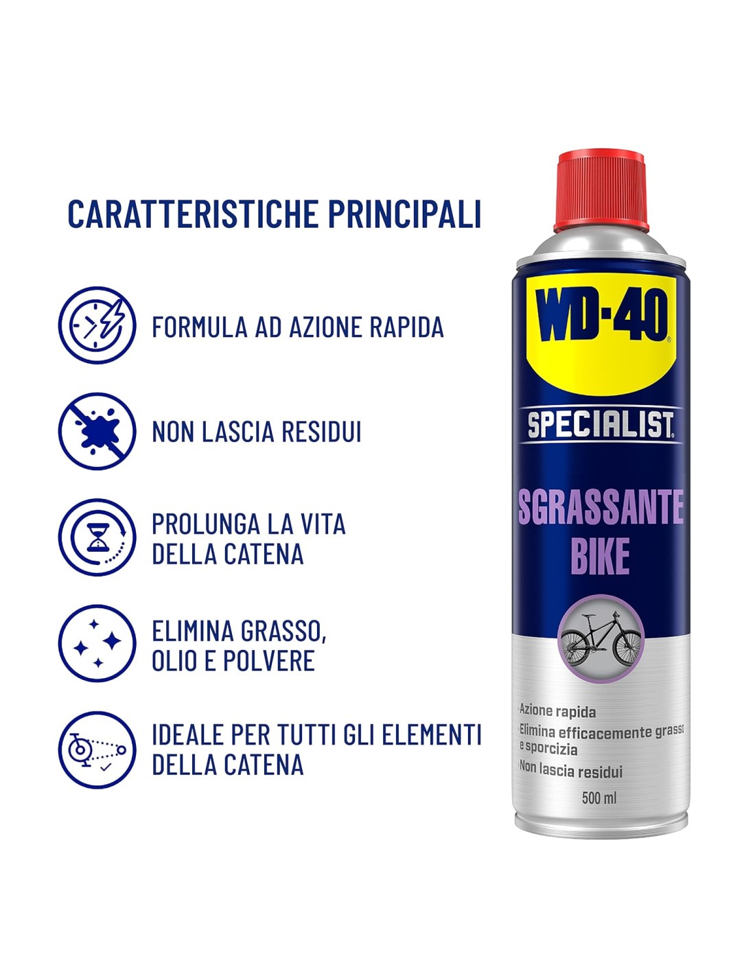 Wd-40 Bike Detergente 500 ml cod. 39238