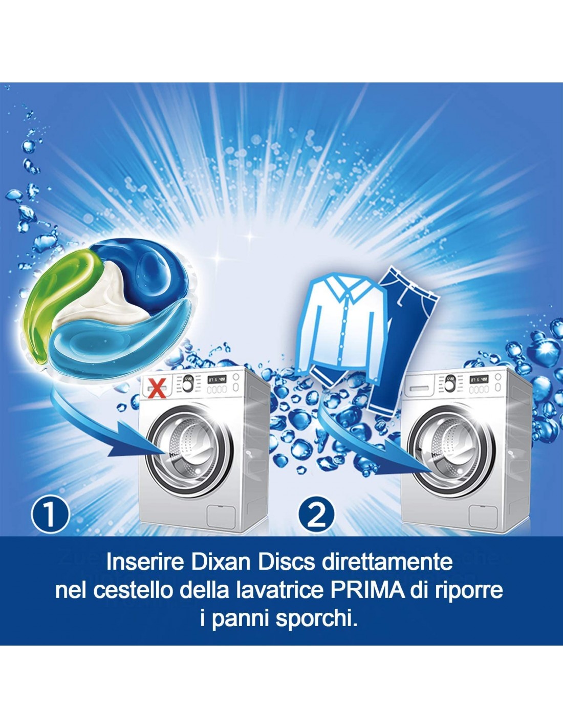 Shop Risparmio Casa - DIXAN Discs Lavanda 4in1 36pz